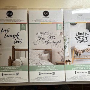 3 RoomMates Wall Decals